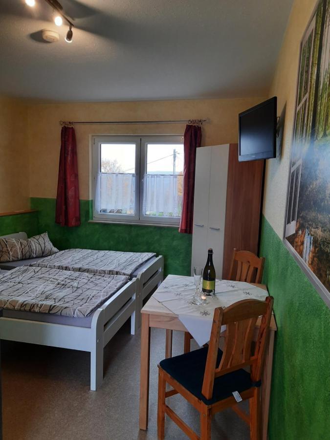 Haus Panoramablick Familie Loos Apartment Wasungen Luaran gambar